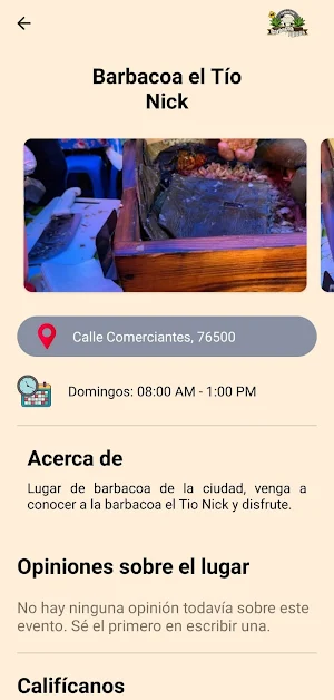 Barbacoa y Pulque Cadereyta Screenshot 2