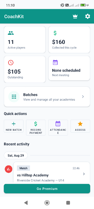 CoachKit: Academy Manager Screenshot 0