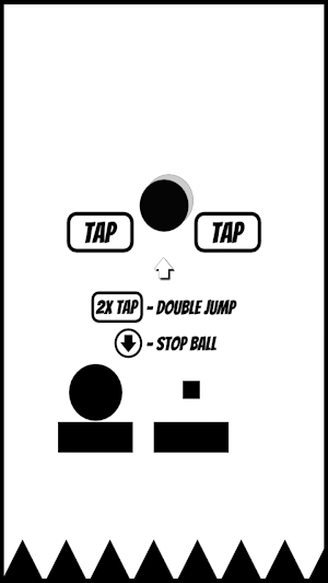 Impossible Ball - bouncy dash Screenshot 1