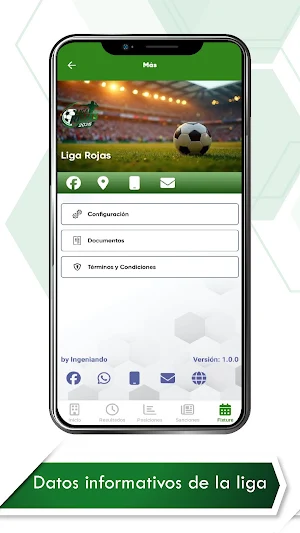 Liga Barrio Rojas Screenshot 1