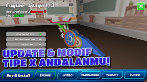Tipe X Trondol 3D - Drag Race Screenshot 3