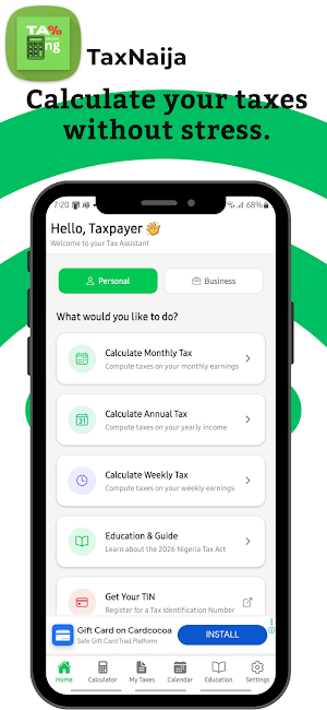 TaxNaija: Tax Calculator Screenshot 0