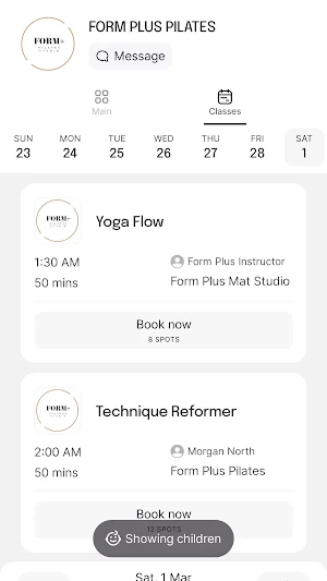 Form Plus Pilates Screenshot 3
