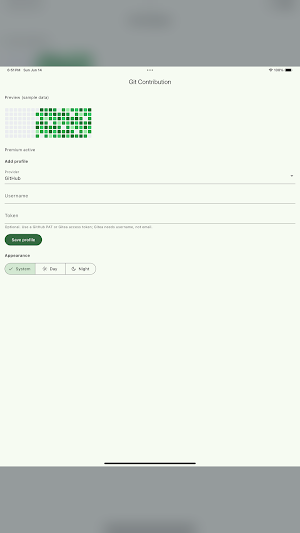 Contribution Widget Screenshot 1