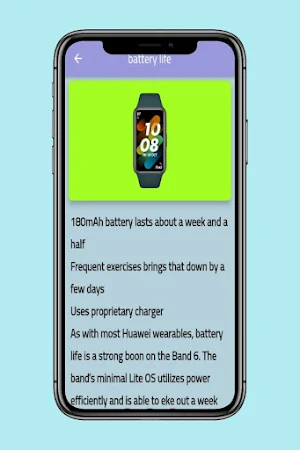 Huawei Band 6 Fitness guide Screenshot 1