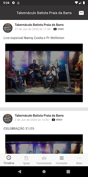 Tabernáculo Batista Praia da Barra Screenshot 2