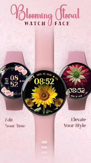 Floral Watch Faces ULTRA SGW7 Screenshot 0