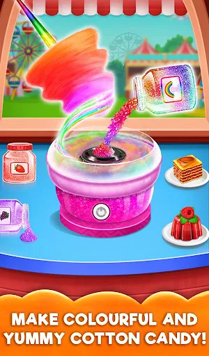 Cotton Candy Shop - Colorful Candy Maker Screenshot 0