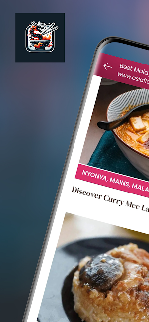 Asia Flavor Hawker Recipes Screenshot 0