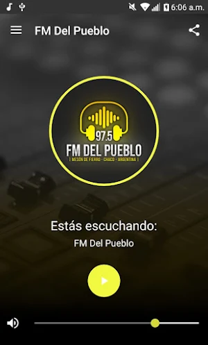 FM del Pueblo Chaco Screenshot 2