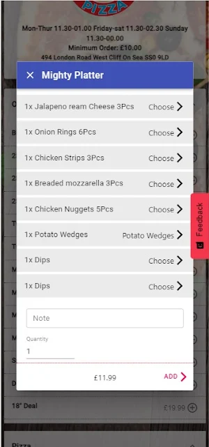 Mighty Pizza Screenshot 1