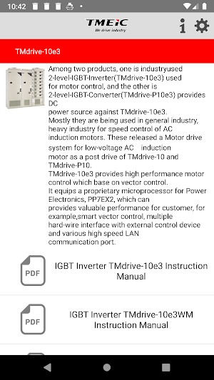 TMdrive-e3 Support Global Screenshot 1