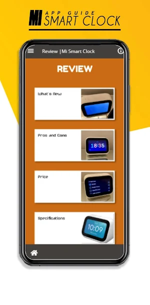 Mi Smart Clock app Guide Screenshot 2