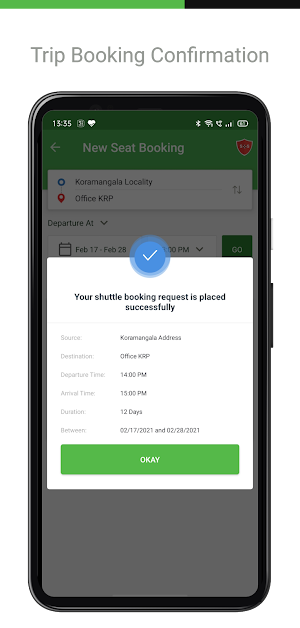 Safetrax Shuttles Commuter Screenshot 2
