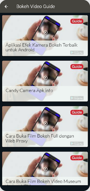 Video Bokeh Full JPG Guide Screenshot 2