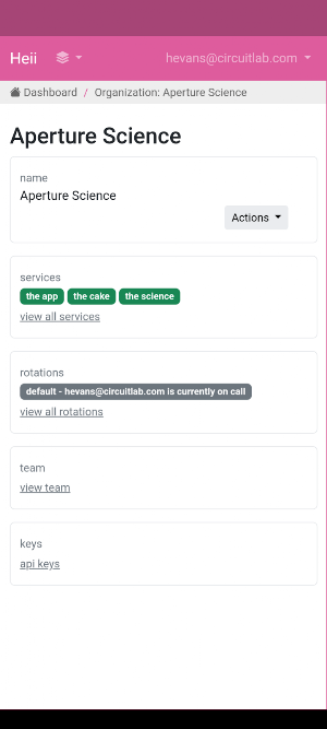 HeyOnCall Screenshot 0