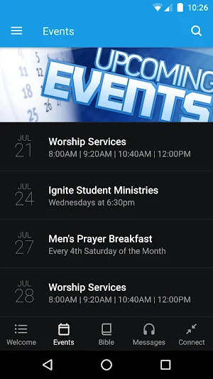 The Springs Church App Screenshot 1
