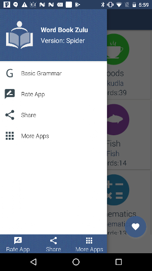 Word Book English To Zulu Screenshot 3