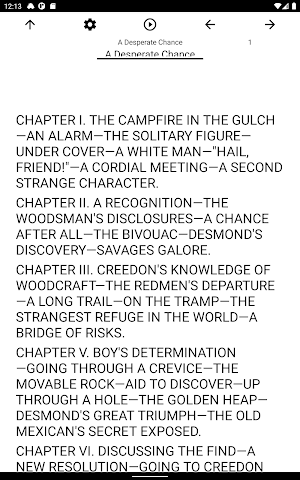 Book, A Desperate Chance Screenshot 2