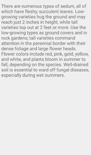 Sedum Collection Tall Screenshot 1