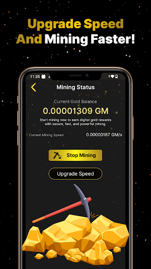 24K Gold - Pure Mining Screenshot 1
