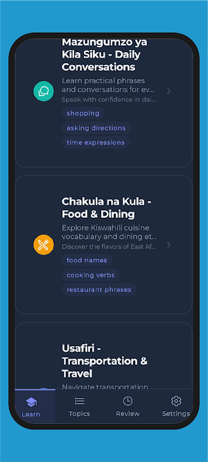 Learn Kiswahili Screenshot 3