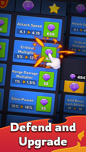 Guns and Ghosts: Idle TD Game Screenshot 1
