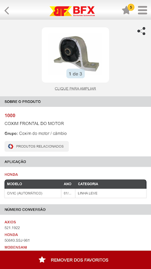 BFX Borrachas Automotivas Screenshot 3