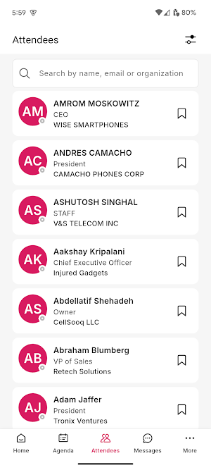 Mobile Disrupt 2025 Screenshot 2