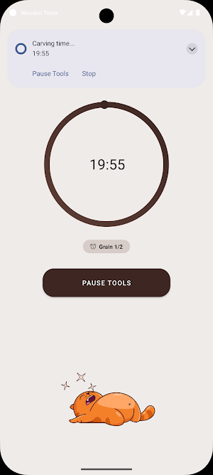 Wooden Timer: Focus Workshop Screenshot 2