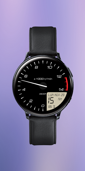 R6 Tachometer Watch Face Screenshot 0