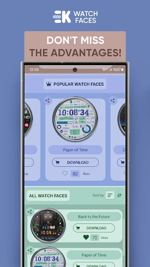 Watch Face for Wear OS Screenshot 0