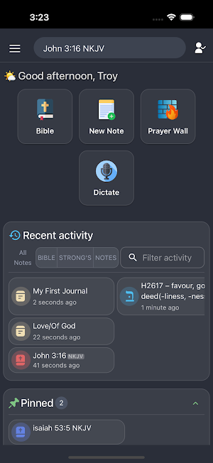 Rebuilding Faith Journal Screenshot 0
