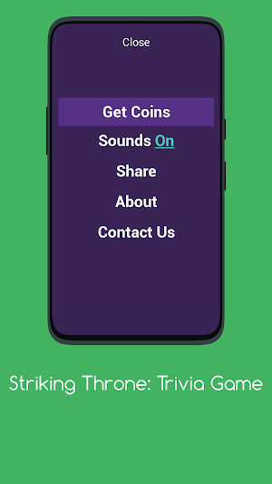 Striking Throne: Trivia Game Screenshot 1