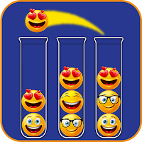 Emoji sort puzzle - Color Game