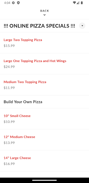 Alex's Pizza Palace Screenshot 2