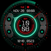 Cyber Phantom - watch face