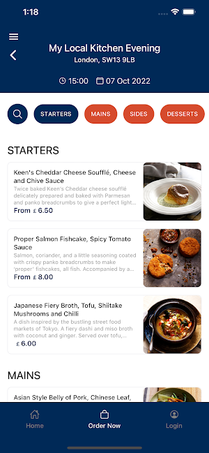 My Local Kitchen Screenshot 1