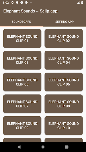 Elephant Sound Collections ~ Sclip.app Screenshot 0
