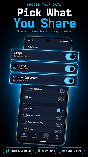 Health Connect Webhook App Screenshot 1