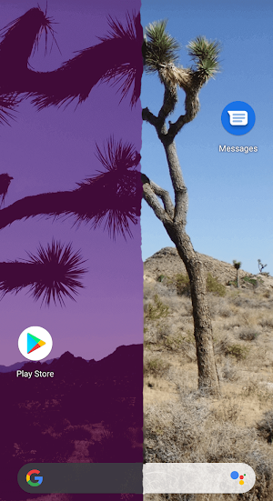 Dark Mode Live Wallpaper Screenshot 1
