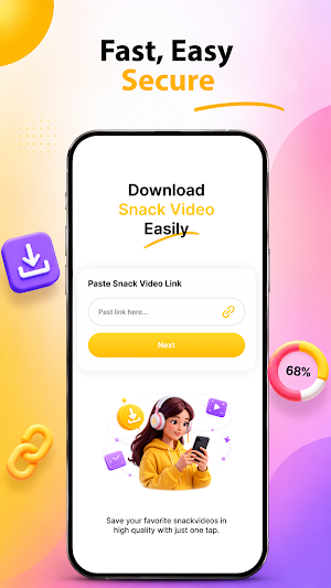 Snack Video Downloader– HD Screenshot 1