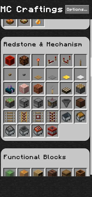 MC Craftings - Craft Recipes Screenshot 3