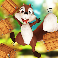 Squirrel Bricks Game: Smash it