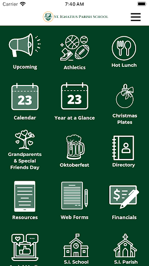 St. Ignatius Parish School Screenshot 0