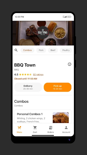 BBQ Town Restaurant Screenshot 1