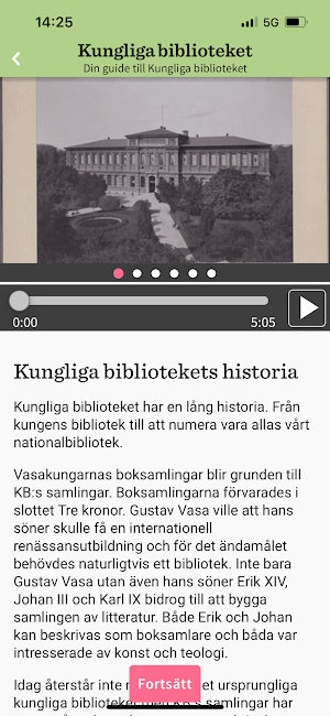 Kungliga Biblioteket Screenshot 1