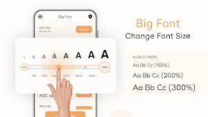 Big Font : Change Font Size Screenshot 0
