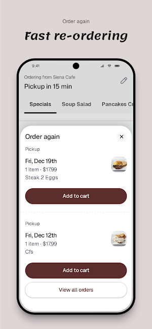 Siena Cafe Screenshot 3