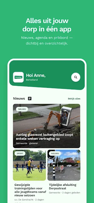 DorpsApp Berkelland Screenshot 0